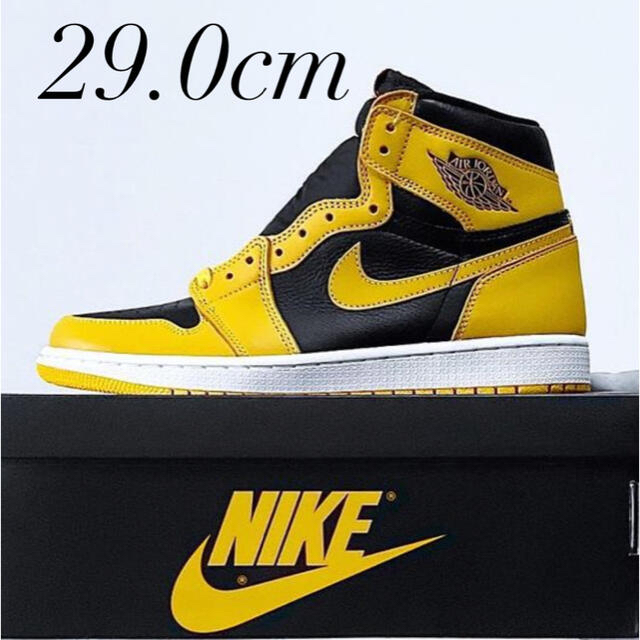 290cm状態NIKE AIR JORDAN 1 RETRO HIGH OG pollen