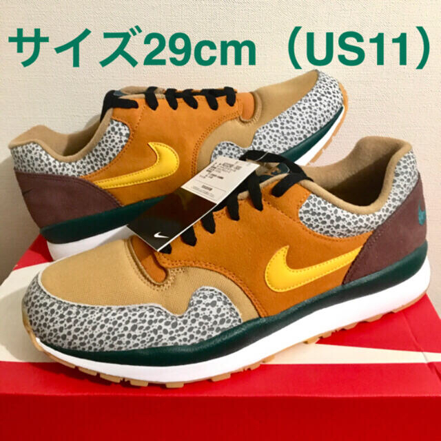 【新品未使用】NIKE：AIR SAFARI SE atmos monarch29cmUS11付属品