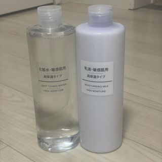 ムジルシリョウヒン(MUJI (無印良品))の無印　化粧水乳液セット(化粧水/ローション)