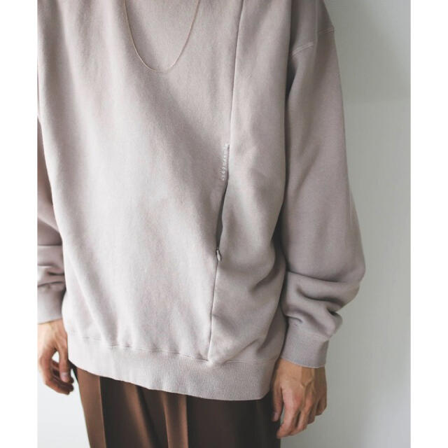 COMOLI(コモリ)のCrepuscule Garment dye Crewneck Sweat L メンズのトップス(スウェット)の商品写真