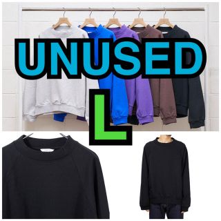 アンユーズド(UNUSED)のUNUSED US1678 crew neck sweat shirt 3 L(スウェット)