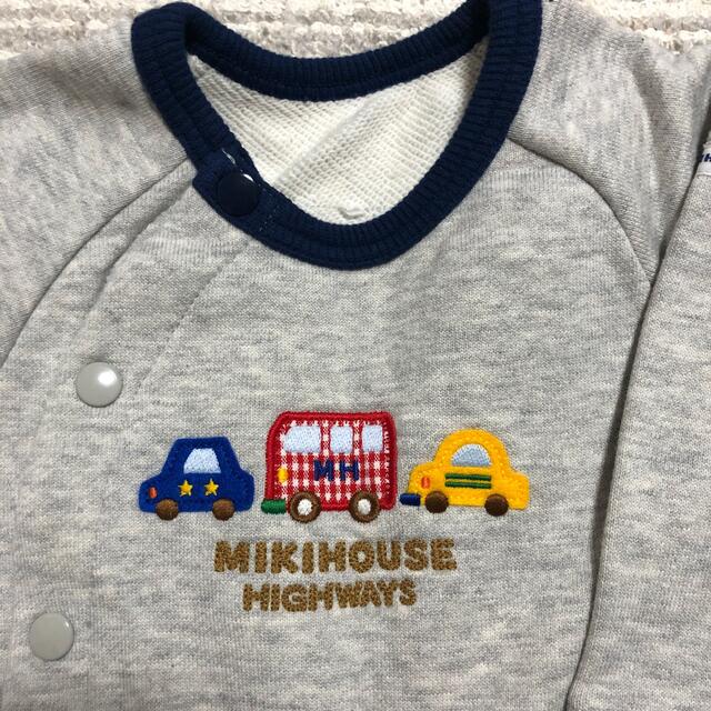 mikihouse(ミキハウス)のミキハウス ロンパース 新品 キッズ/ベビー/マタニティのベビー服(~85cm)(ロンパース)の商品写真