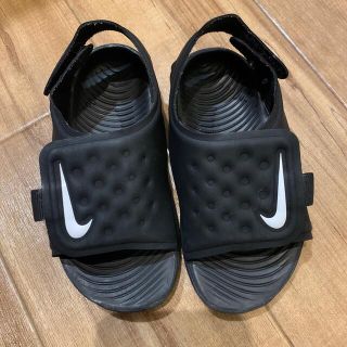 ナイキ NIKE 12cm ベビー　キッズ　サンダル　ブラック　黒(サンダル)