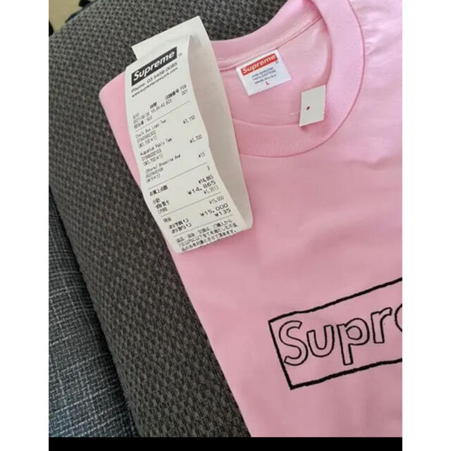 メンズSupreme KAWS Chalk Logo Tee 