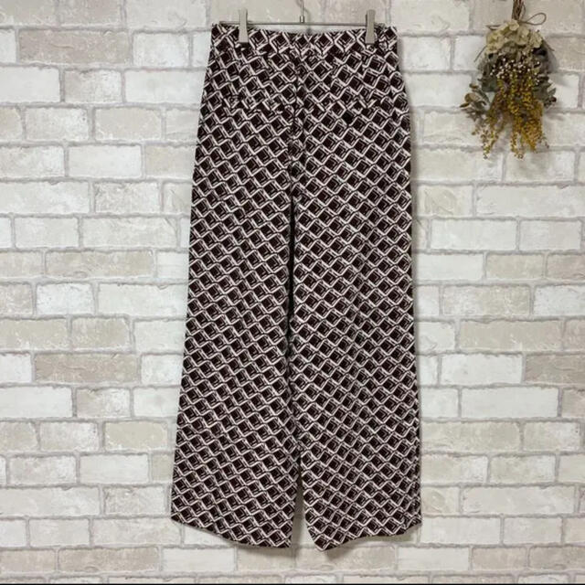 大放出セール】 6 ROKU TSUBU PRINT PANTS パンツ ドット 新品 38