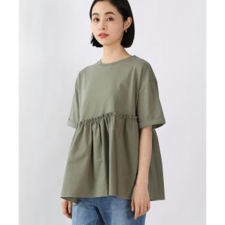 ローリーズファーム(LOWRYS FARM)の【新品未使用】フハクアシメドッキングSS ローリーズファーム(Tシャツ(半袖/袖なし))