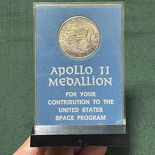 超貴重 アポロ11号月面着陸記念 当時の記念メダル www.krzysztofbialy.com