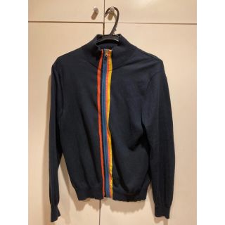 ポールスミス(Paul Smith)のPaul Smith ポールスミス マルチストライプ カーディガン Mサイズ(カーディガン)