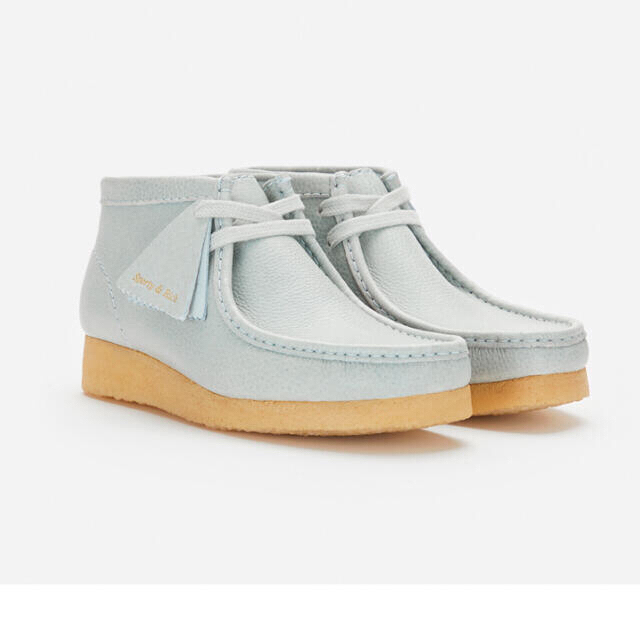 フランス買付 sporty&rich clarks originals wallabee 27 メンズ