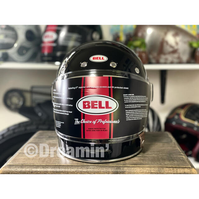 新品☆BELL BULLITT ベル ブリット フルフェイス グロスブラック/L お