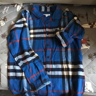 バーバリー(BURBERRY)の新品　バーバリー　ネルシャツ　150(ブラウス)