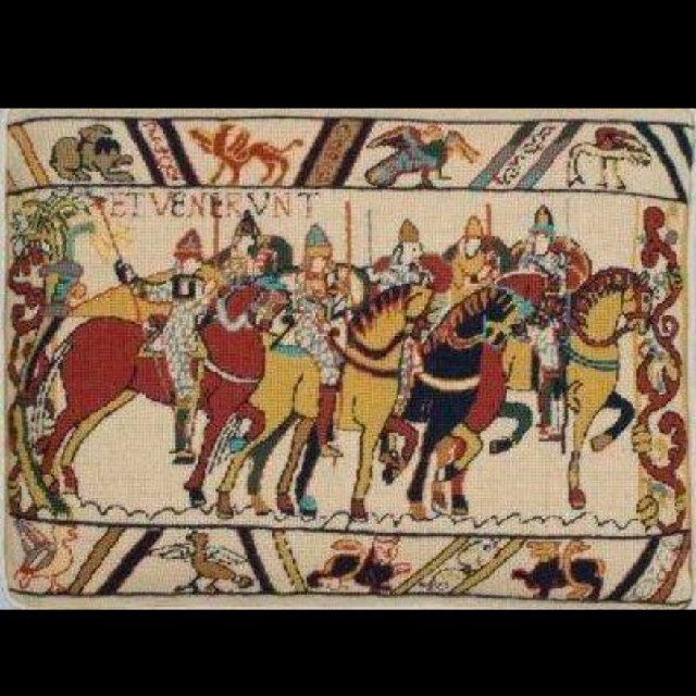 Bayeux 「ウィリアムは戦争に乗る」ニードルポイントキットの通販 by 港町｜ラクマ
