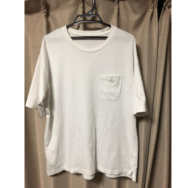 GU(ジーユー)のGU オーバーサイズ ポケットＴシャツ sizeXL  メンズのトップス(Tシャツ/カットソー(半袖/袖なし))の商品写真