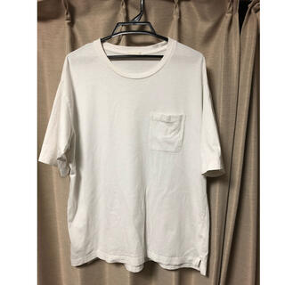 ジーユー(GU)のGU オーバーサイズ ポケットＴシャツ sizeXL (Tシャツ/カットソー(半袖/袖なし))
