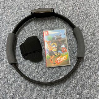 ニンテンドースイッチ(Nintendo Switch)のリングフィットアドベンチャー 箱無し(家庭用ゲームソフト)