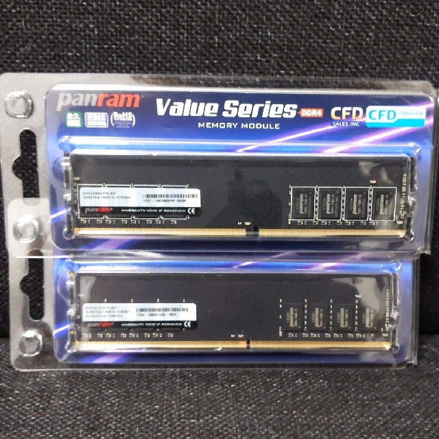 ddr4 メモリ　8gb x2 16gb