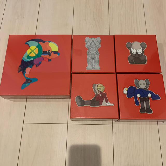 MEDICOM TOY - 送込 Kaws Tokyo First 限定 パズル 5種セットの通販 by