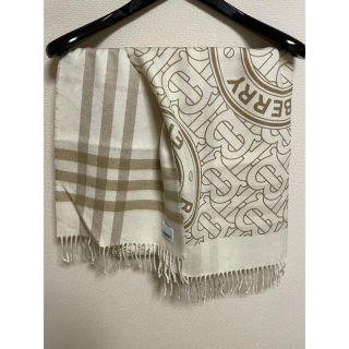 バーバリー(BURBERRY)のBurberry 薄手カシミアマフラー(マフラー)