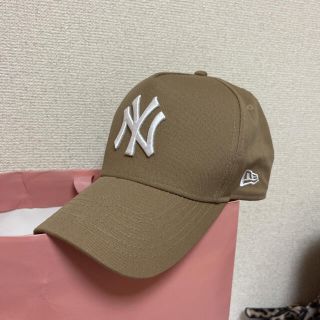 ニューエラー(NEW ERA)のニューエラ　キャップ　ベージュ(キャップ)