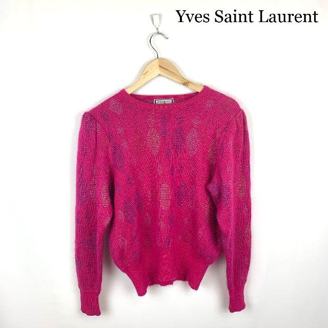 Saint Laurent(サンローラン)のYVES SAINT LAURENT VINTAGE 　ウール　セーター レディースのトップス(ニット/セーター)の商品写真