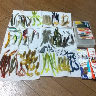 ワームセット  20個(ルアー用品)