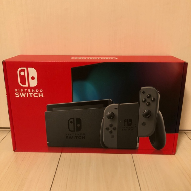 Nintendo Switch ニンテンドー スイッチ グレー エンタメ/ホビーのゲームソフト/ゲーム機本体(家庭用ゲーム機本体)の商品写真