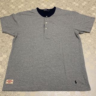 ポロラルフローレン(POLO RALPH LAUREN)の【良品】 ポロ ラルフローレン ヘンリーネック Tシャツ 3L(Tシャツ/カットソー(半袖/袖なし))