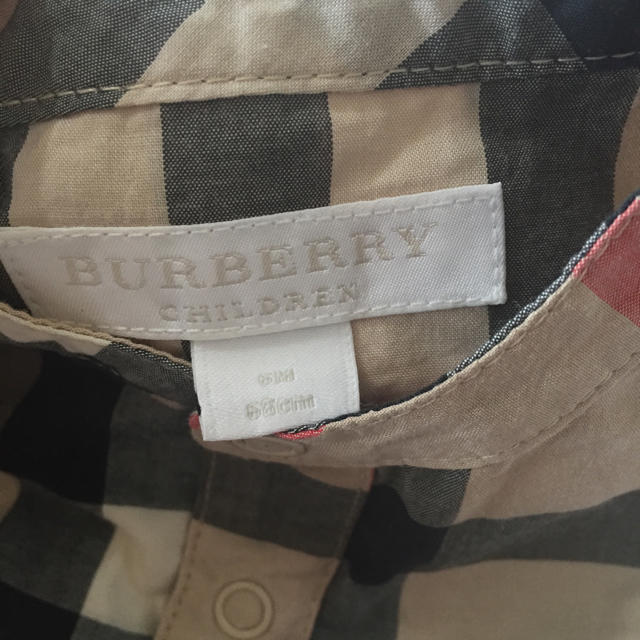 BURBERRY(バーバリー)のバーバリー ロンパース キッズ/ベビー/マタニティのベビー服(~85cm)(ロンパース)の商品写真