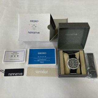 ノンネイティブ(nonnative)のNONNATIVE SEIKO 限定 時計 NATO ウォッチ(腕時計(アナログ))