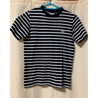 ラコステ(LACOSTE)のラコステ　XS ボーダー Tシャツ(Tシャツ/カットソー(半袖/袖なし))