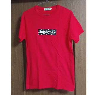 赤　レッド　半袖　Tシャツ　トップス(Tシャツ/カットソー(半袖/袖なし))