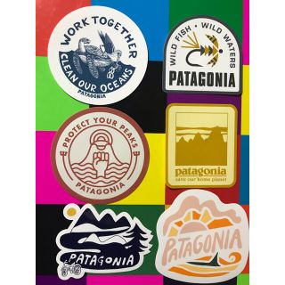 パタゴニア(patagonia)の★補強あり発送★新品未使用　パタゴニア　ステッカー6枚セット(その他)