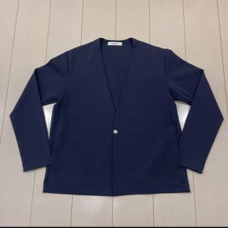 エディフィス(EDIFICE)のedifice ノーカラージャケット size M(カーディガン)