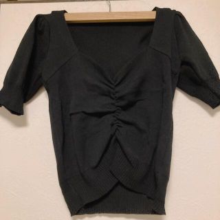 グレイル(GRL)のグレイル　ニット(カットソー(半袖/袖なし))