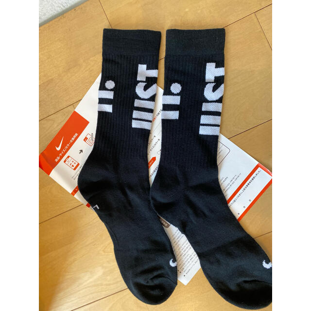 NIKE(ナイキ)のNIKE/靴下/25〜27cm/新品未使用/正規品/黒色/1セットのみの販売 メンズのレッグウェア(ソックス)の商品写真