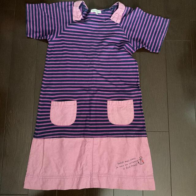 3can4on(サンカンシオン)の3can4onワンピース140cm  キッズ/ベビー/マタニティのキッズ服女の子用(90cm~)(ワンピース)の商品写真