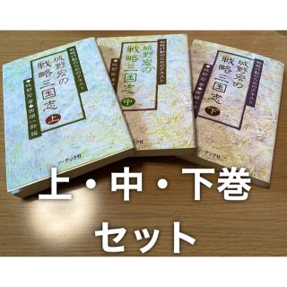 即日発送 ほぼ美品 城野宏の戦略三国志 上 中 下 セット販売 城野宏 西順一郎(ビジネス/経済)