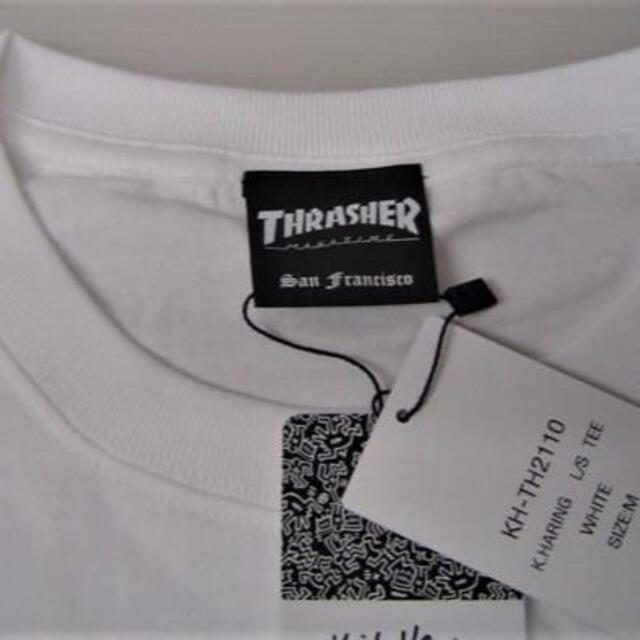 THRASHER(スラッシャー)のセール15%  スラッシャー キースへリング コラボ Tシャツ 長袖 ユニセック メンズのトップス(Tシャツ/カットソー(七分/長袖))の商品写真