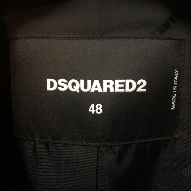 DSQUARED2(ディースクエアード)のDSQUARED2 カシミア100% チェスターコート メンズのジャケット/アウター(チェスターコート)の商品写真