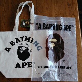 アベイシングエイプ(A BATHING APE)のア ベイシング エイプ トートバッグ 新品未使用(その他)