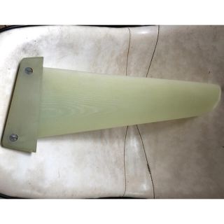 中古　フィン　木目　42cm(サーフィン)