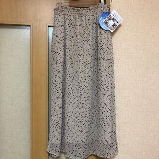 シマムラ(しまむら)のしまむら☆新品MUシフォンドットSK65(ロングスカート)