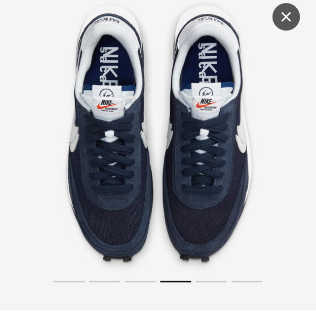 NIKE(ナイキ)のLDワッフル　sacai fragment 26 blackened blue メンズの靴/シューズ(スニーカー)の商品写真