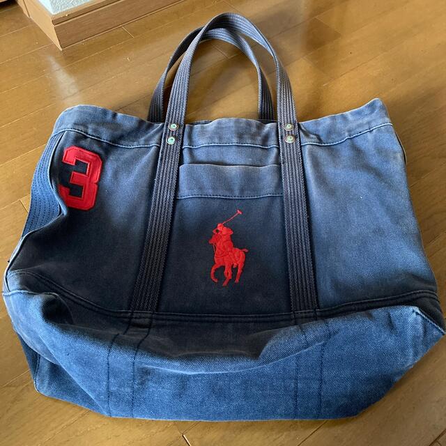 POLO RALPH LAUREN(ポロラルフローレン)のポロラルフローレン　トートバッグ　中古品 メンズのバッグ(トートバッグ)の商品写真