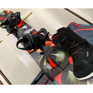 バートン(BURTON)の【 BURTON 】ゼビオ定価11万 スノーボードセット(ボード)