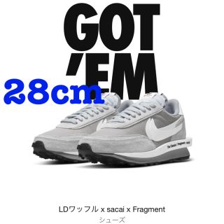 ナイキ(NIKE)のLDワッフル×sakai×Fragment(スニーカー)