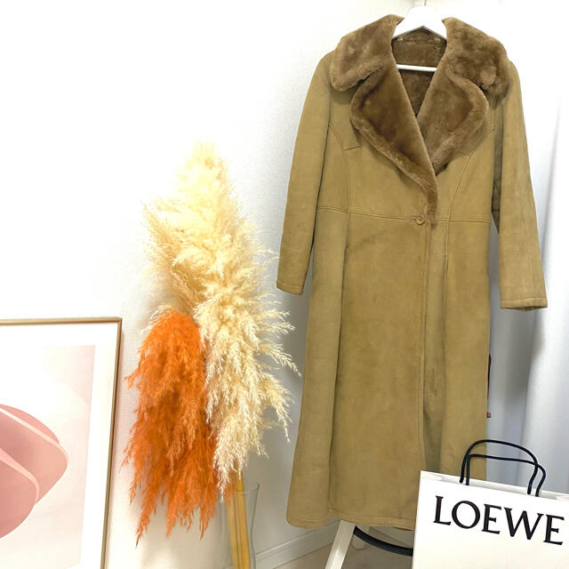 LOEWE ムートンコート【確実本物】