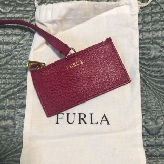 フルラ(Furla)のFurla バッグチャーム　ネームタグ　保存袋付き(バッグチャーム)