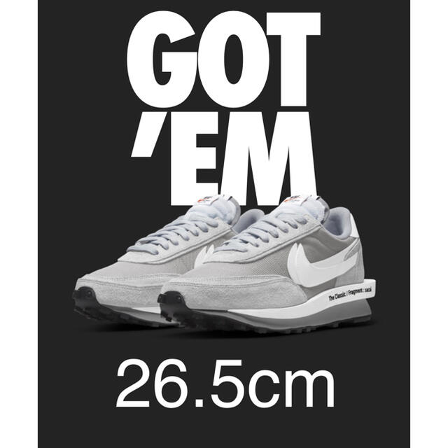 sacai nike LDワッフル ナイキ サカイ フラグメント 26.5 【期間限定お