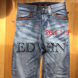 エドウィン(EDWIN)のエドウィンEDWIN 434ジーンズ26インチ　美品(デニム/ジーンズ)